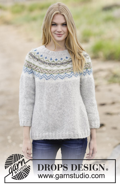 Sjona / DROPS 166-1 - Free knitting patterns by DROPS Design