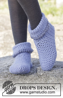 Free knitting and crochet patterns / DROPS 166-27