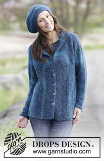 Free knitting and crochet patterns / DROPS 166-34