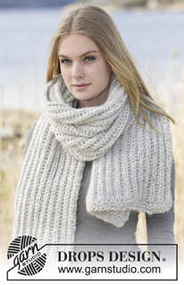 Free knitting and crochet patterns / DROPS 166-36