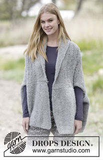 Free patterns using DROPS Alpaca Bouclé / DROPS 166-40