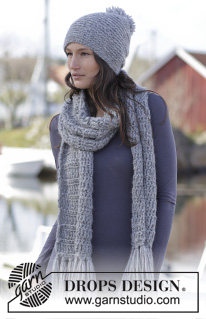 Free knitting and crochet patterns / DROPS 166-7