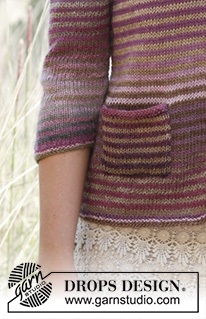 Free knitting and crochet patterns / DROPS 167-16