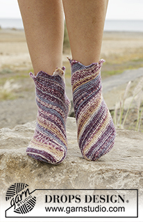 Free knitting and crochet patterns / DROPS 167-34