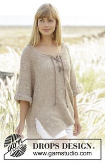 Free patterns using DROPS Alpaca Bouclé / DROPS 167-38