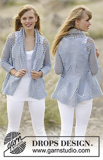 Free patterns using DROPS Cotton Merino / DROPS 168-12