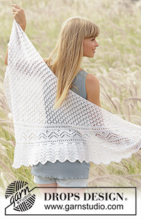 Summer Shawls / DROPS 169-13