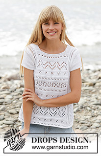 Free patterns using DROPS Cotton Light / DROPS 169-19