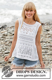 Free patterns using DROPS Cotton Light / DROPS 169-20