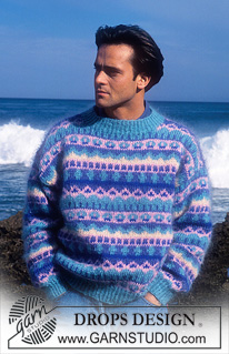 Free knitting and crochet patterns / DROPS 17-4