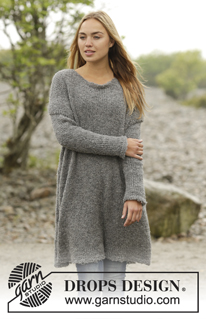 Free patterns using DROPS Alpaca Bouclé / DROPS 171-36