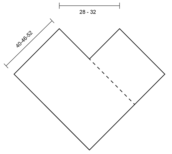 Diagram measurements for DROPS 171-50