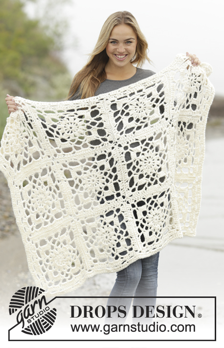 yderligere selvmord Perioperativ periode Winter Crystal / DROPS 171-53 - Free crochet patterns by DROPS Design