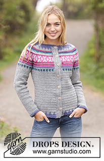 Free knitting and crochet patterns / DROPS 172-34