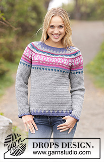 Gratis brei- en haakpatronen / DROPS 172-35