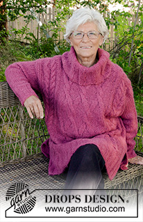 Free knitting and crochet patterns / DROPS 172-36
