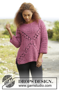Free knitting and crochet patterns / DROPS 172-41