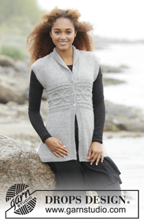 Free knitting and crochet patterns / DROPS 173-39