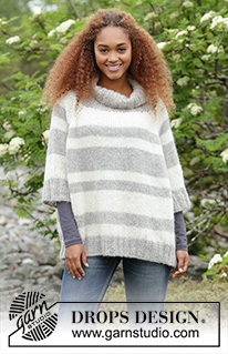 Free knitting and crochet patterns / DROPS 173-41