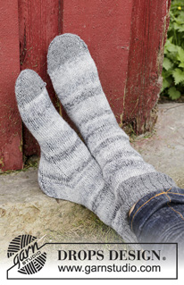 Halblange Socken / DROPS 174-6