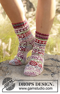 Halblange Socken / DROPS 178-13