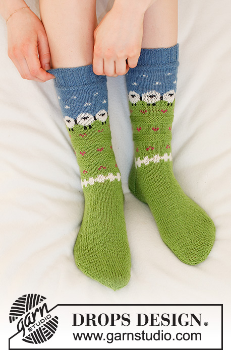 Halblange Socken / DROPS 178-22