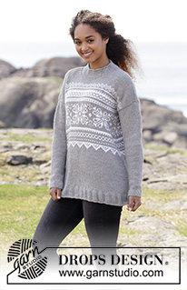 Free knitting and crochet patterns / DROPS 179-28