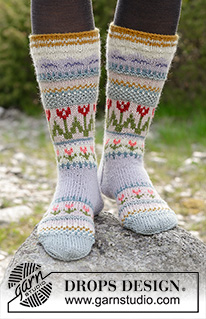 Free knitting and crochet patterns / DROPS 179-36