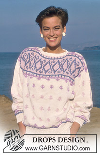 Free knitting and crochet patterns / DROPS 18-10