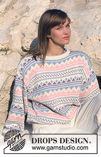 Free knitting and crochet patterns / DROPS 18-11