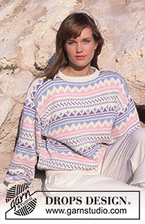 Free knitting and crochet patterns / DROPS 18-11