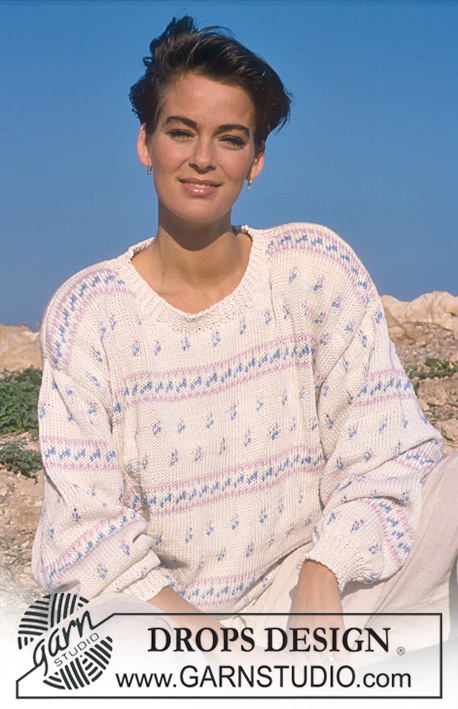 Free knitting and crochet patterns / DROPS 18-12
