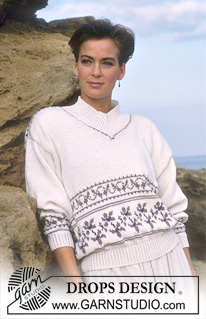 Free knitting and crochet patterns / DROPS 18-19
