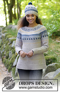 Free knitting and crochet patterns / DROPS 180-18