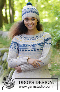Free knitting and crochet patterns / DROPS 180-18