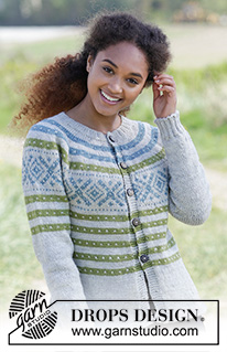 Free knitting and crochet patterns / DROPS 180-21