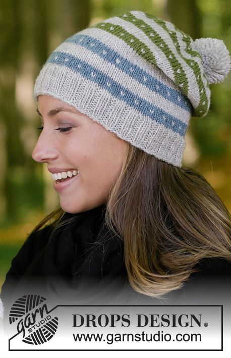 Free knitting and crochet patterns / DROPS 180-24