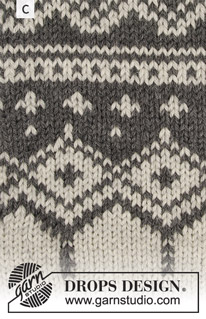 Perles du Nord Socks / DROPS 180-3 - Knitted knee socks with multi-coloured Norwegian pattern. Sizes 35 - 43.
The pieces are worked in DROPS Flora.