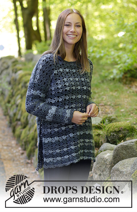 Free knitting and crochet patterns / DROPS 181-33