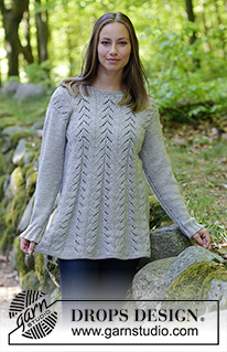 Free knitting and crochet patterns / DROPS 181-34