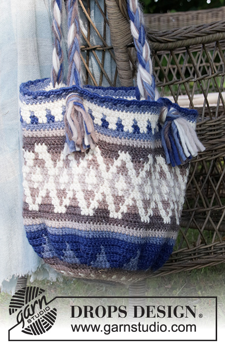 Free knitting and crochet patterns / DROPS 181-8