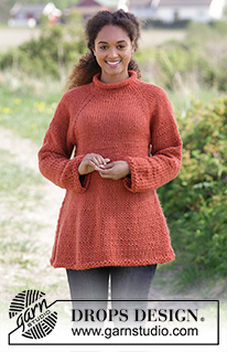 Free knitting and crochet patterns / DROPS 184-14
