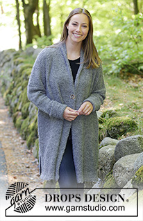 Free patterns using DROPS Alpaca Bouclé / DROPS 184-17
