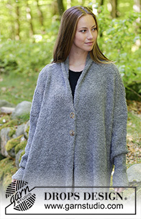Free patterns using DROPS Alpaca Bouclé / DROPS 184-17