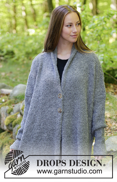Free patterns using DROPS Alpaca Bouclé / DROPS 184-17