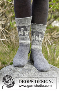 Free knitting and crochet patterns / DROPS 184-20