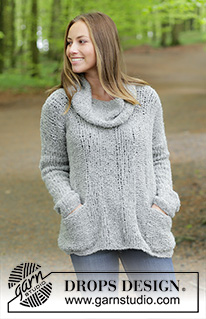 Free patterns using DROPS Alpaca Bouclé / DROPS 184-24