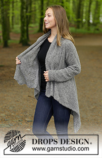 Free patterns using DROPS Alpaca Bouclé / DROPS 184-3
