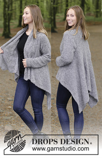 Free patterns using DROPS Alpaca Bouclé / DROPS 184-3