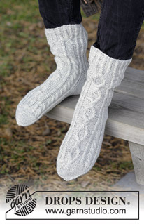 Free knitting and crochet patterns / DROPS 185-20